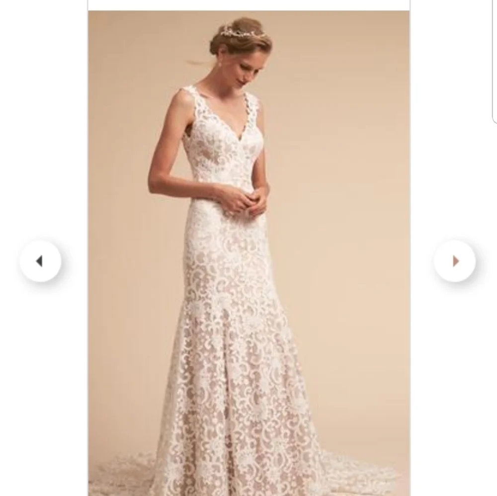 NEW WITH TAGS BHLDN Eddy K wedding dress sz 18 - Picture 2 of 14